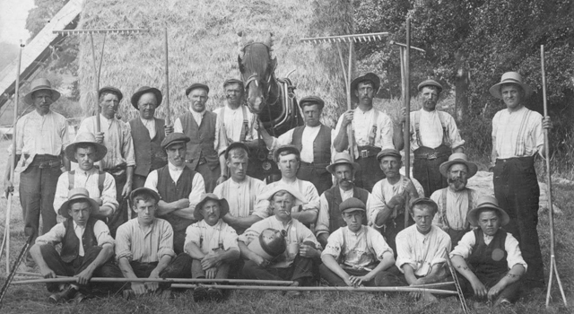 Historical Elvetham farm workers